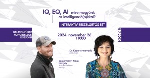 Intelligenciák rejtelmei<br>2024. november 26.